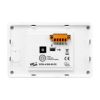 4.3 Touch HMI Device with 1 x RS-485, RTC and USB Download Port, Suitable for the European 86 x 86 mm Outlet BoxICP DAS